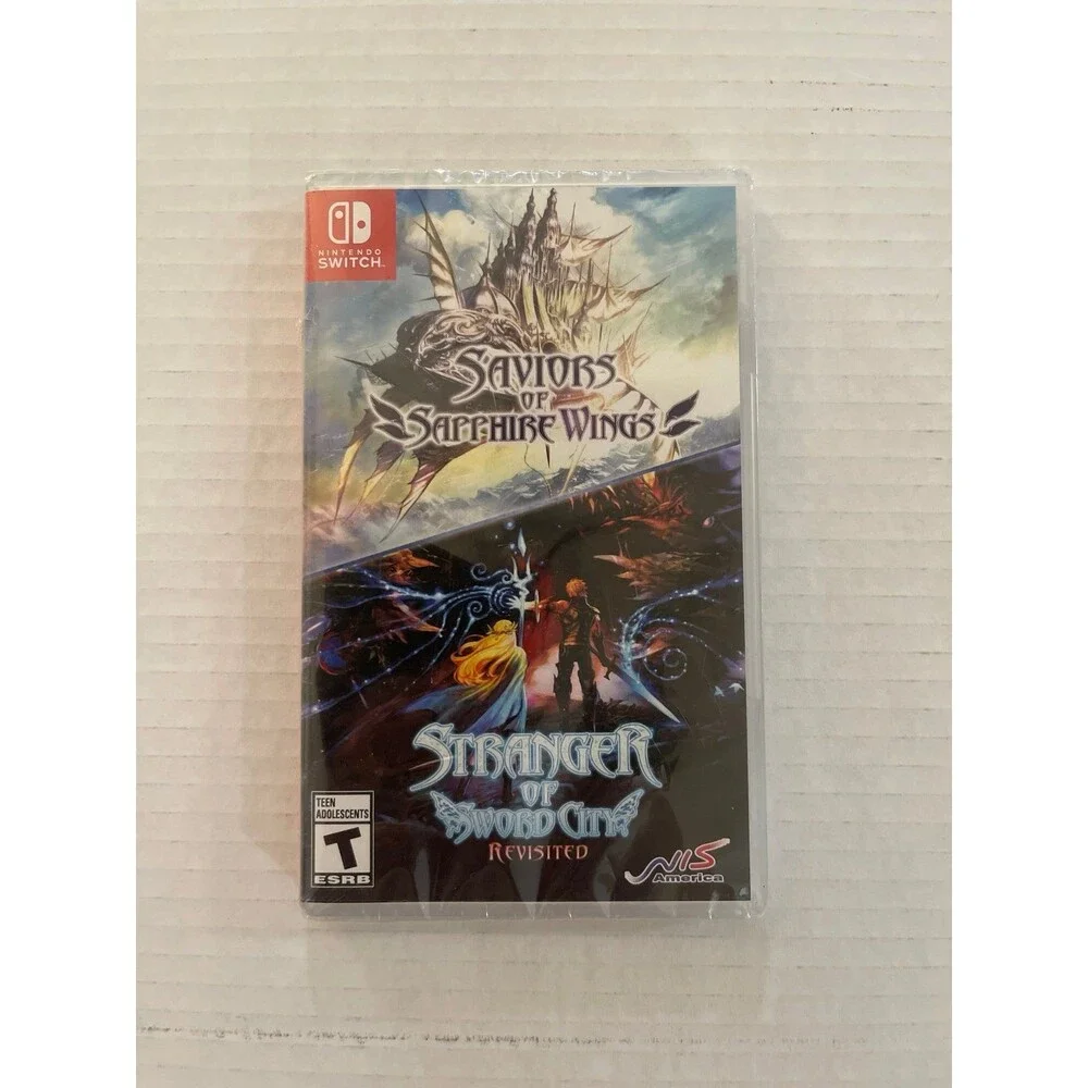 Saviors Of Sapphire Wings Stranger Of Sword City Revisited - Nintendo Switch New